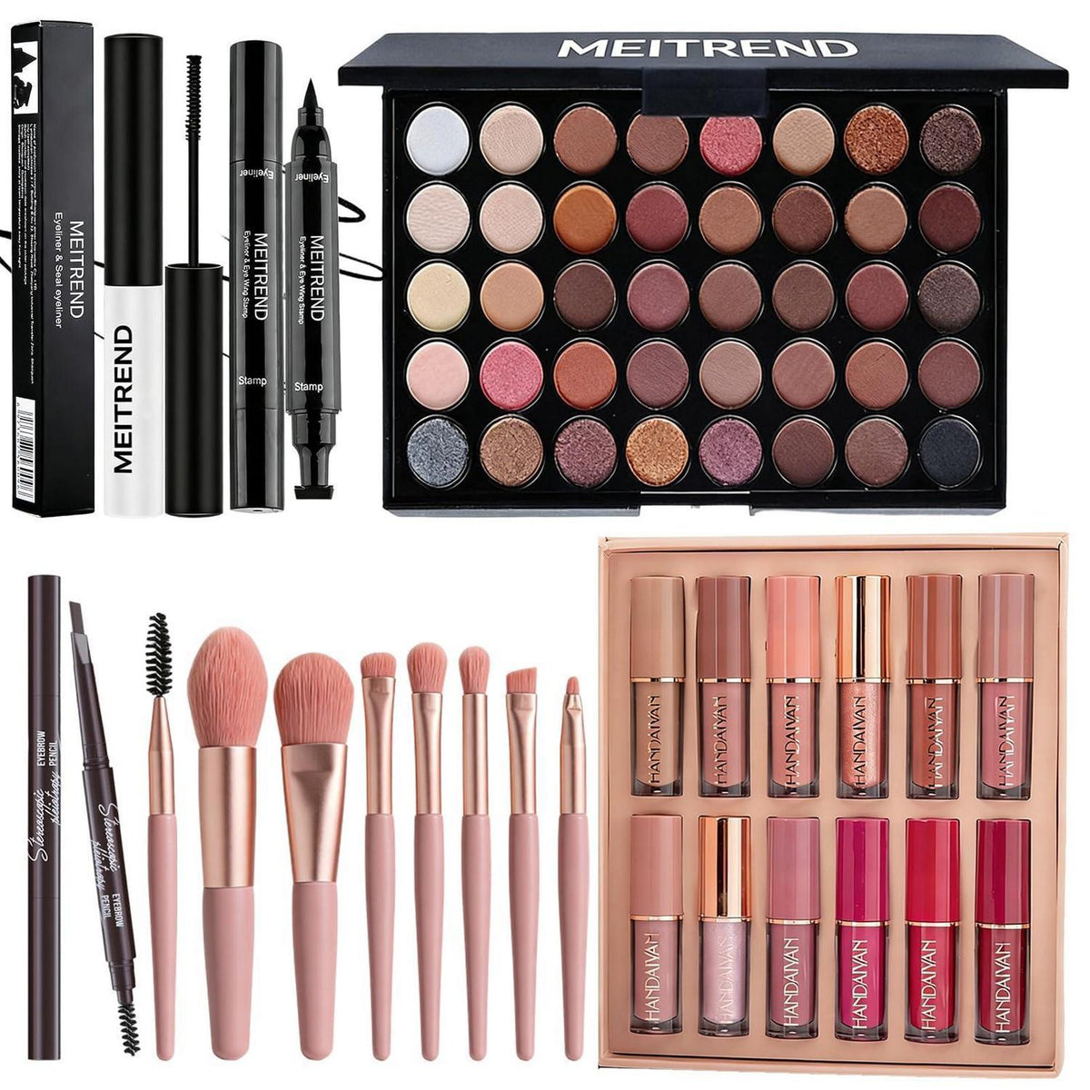 Make-Up Set für Frauen – 40 Farben Lidschatten & Kosmetik Geschenk