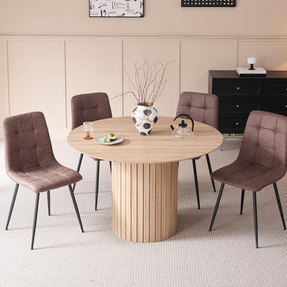 Runder Esstisch Landhausstil 120cm – Platz für 4-6 Personen
