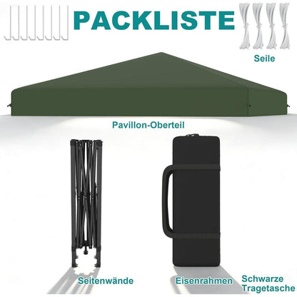 Pop-Up Pavillon 3x3m mit One-Touch – Faltzelt für Garten & Events