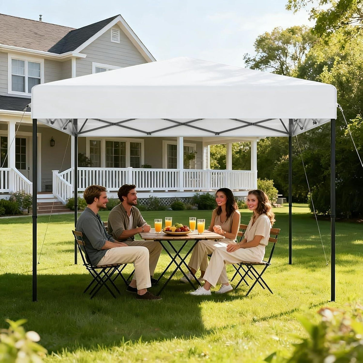 Pop-Up Pavillon 3x3m mit One-Touch – Faltzelt für Garten & Events