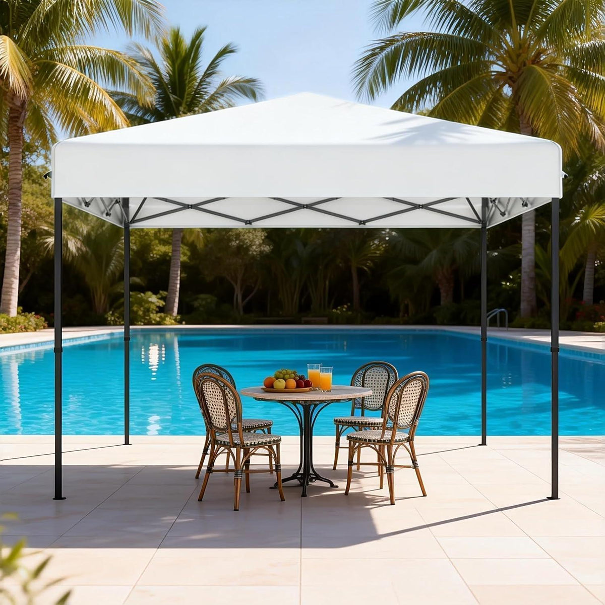 3x3m Pop Up Pavillon – Wasserdicht & Stabil für Garten & Camping
