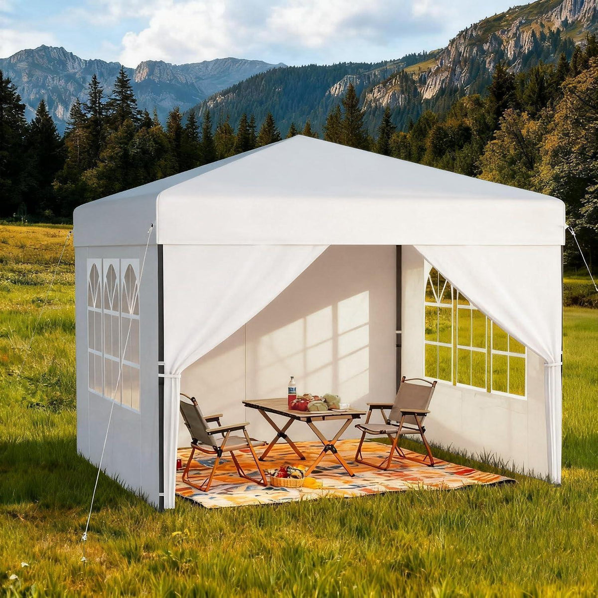 Pop Up Pavillon 2.5x2.5m – Wasserdicht & UV-Schutz