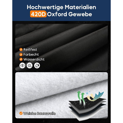 Fahrradabdeckung Heckträger – Wasserdicht & Windfest für 1 Fahrrad