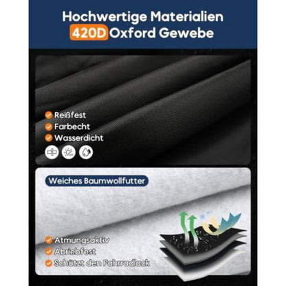 Fahrradabdeckung 2er Set, Wasserdicht & Windfest