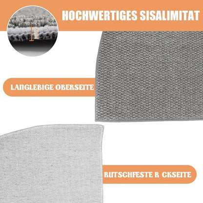Schmutzfangmatte Grau 60x90 – Rutschfest & Waschbar