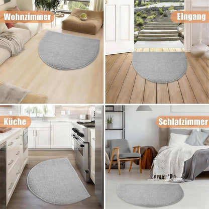 Schmutzfangmatte Grau 60x90 – Rutschfest & Waschbar