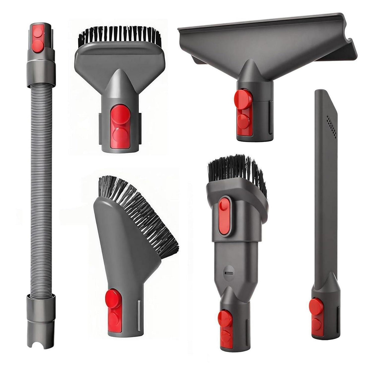 6-teiliges Staubsauger Zubehör Set für Dyson V7-V15