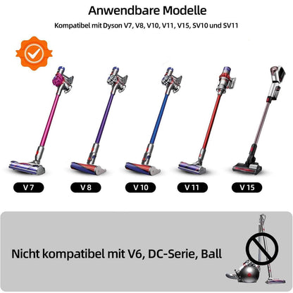 6-teiliges Staubsauger Zubehör Set für Dyson V7-V15