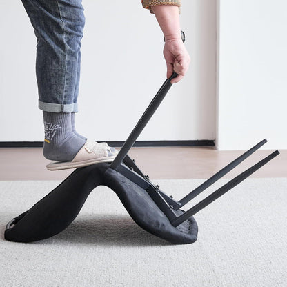 4er-Set Esszimmerstühle Schwarz – Polsterstühle für Küche & Wohnzimmer