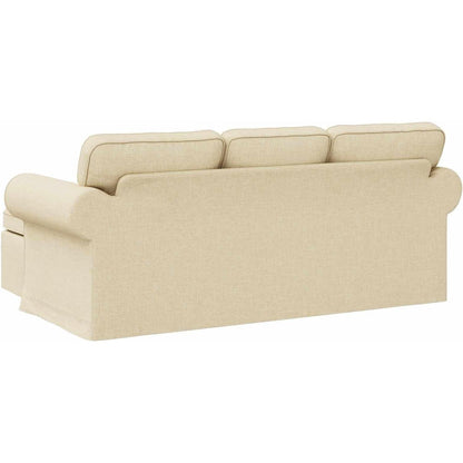 Ecksofa L-Form Creme 160 cm – Modernes Wohnzimmer Sofa