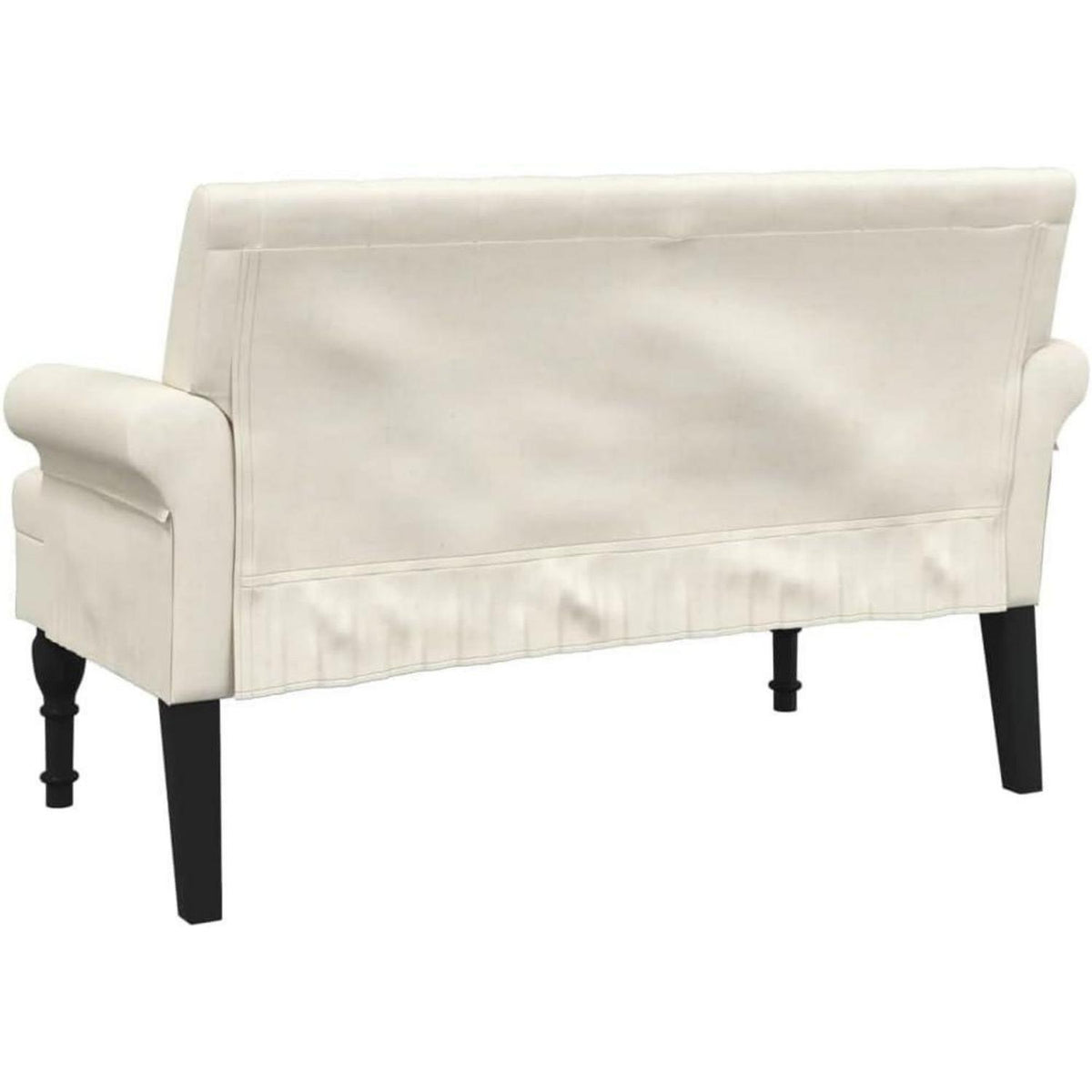 Sitzbank mit Rückenlehne – Retro-Couch für Wohnzimmer & Schlafzimmer