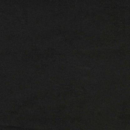 2-Sitzer Samtsofa Loveseat Schwarz – Modernes Polstersofa