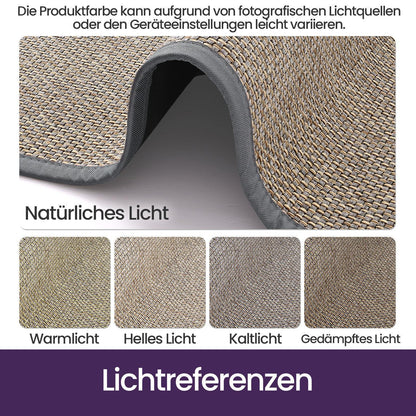 Fußmatte Innen rutschfest Grau 120 x 180 cm