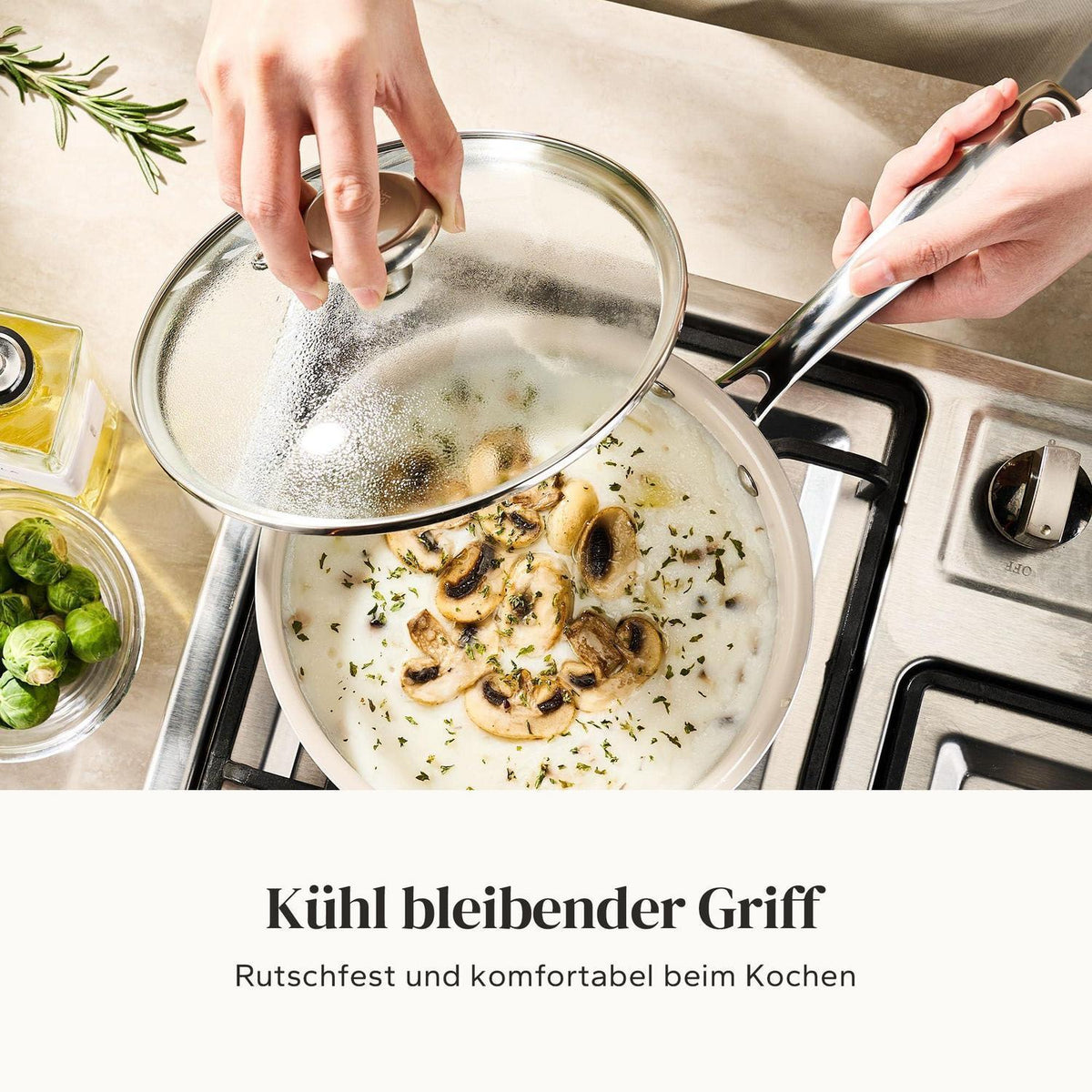 6-teiliges Keramik Topfset für Induktion & alle Herde