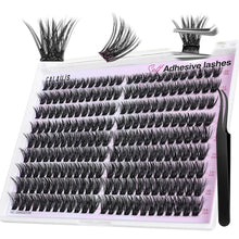 Selbstklebende Wimpern Extensions 216 Pcs D Curl Wispy