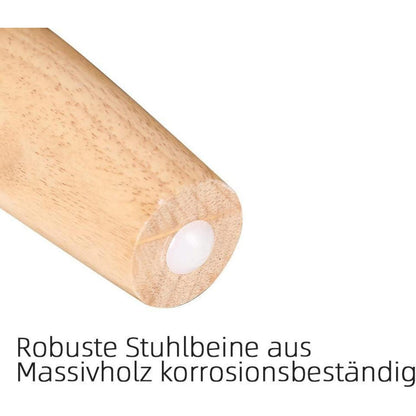 Mingone Ohrensessel Leinen – Bequemer Loungesessel Dunkelgrau