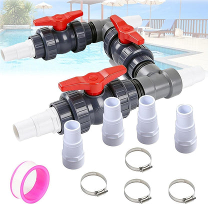 Bypass Set für Pool & Wärmepumpe – 50mm Anschluss Set