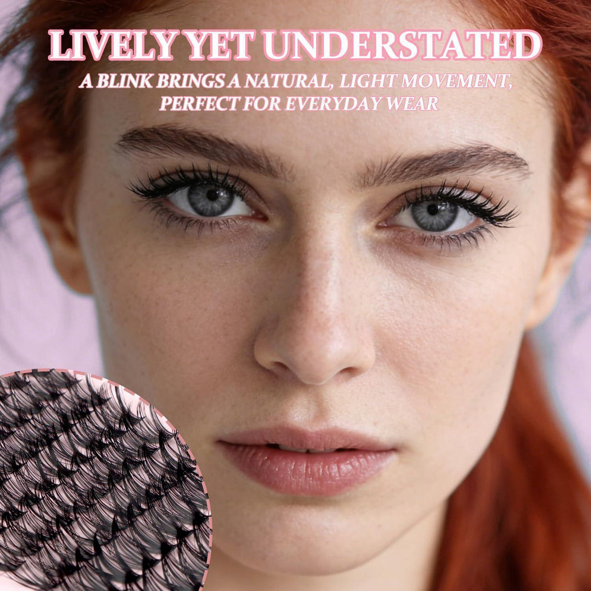 Wimpern Extensions Set – 300 Cluster Mix für Voluminiösen Look