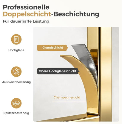 Barhocker Set 2er mit Lehne & Fußstütze – Metallgestell