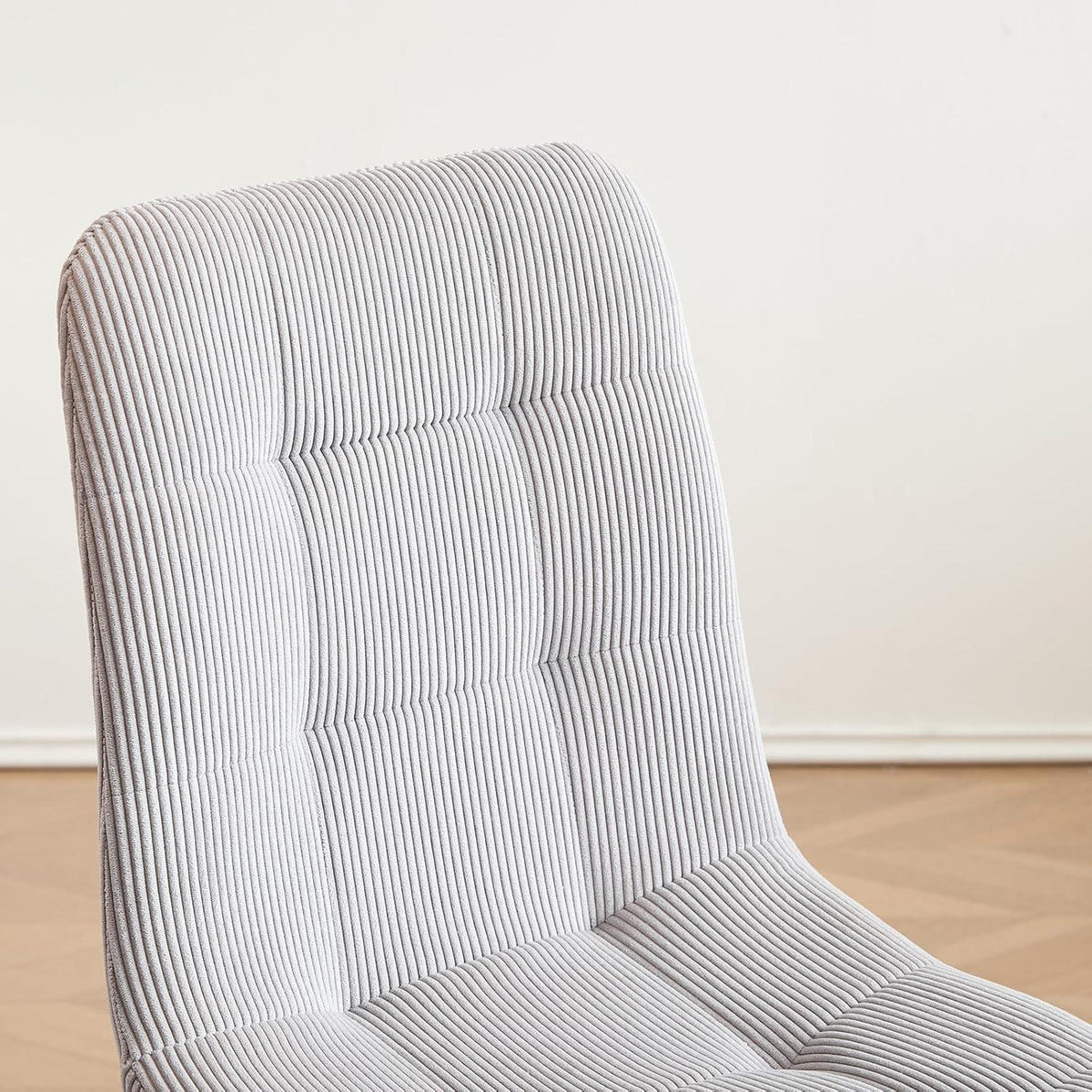 Runder Esstisch Set 100cm mit 4 Samtstühlen