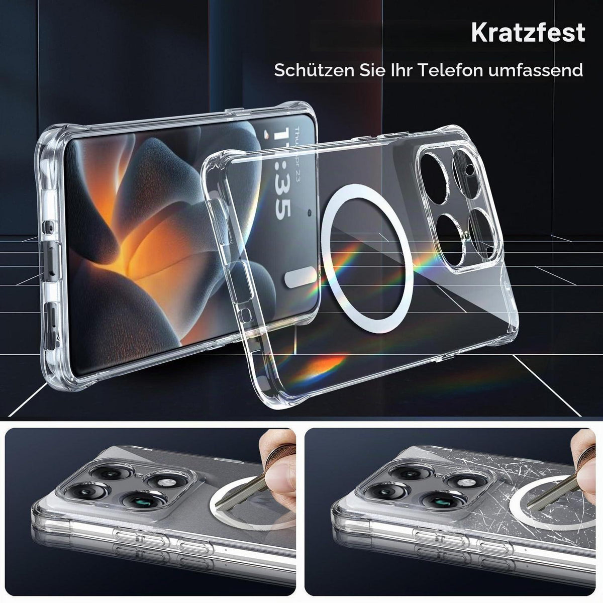 Motorola Signature Hülle: Stoßfest, MagSafe & Kameraschutz