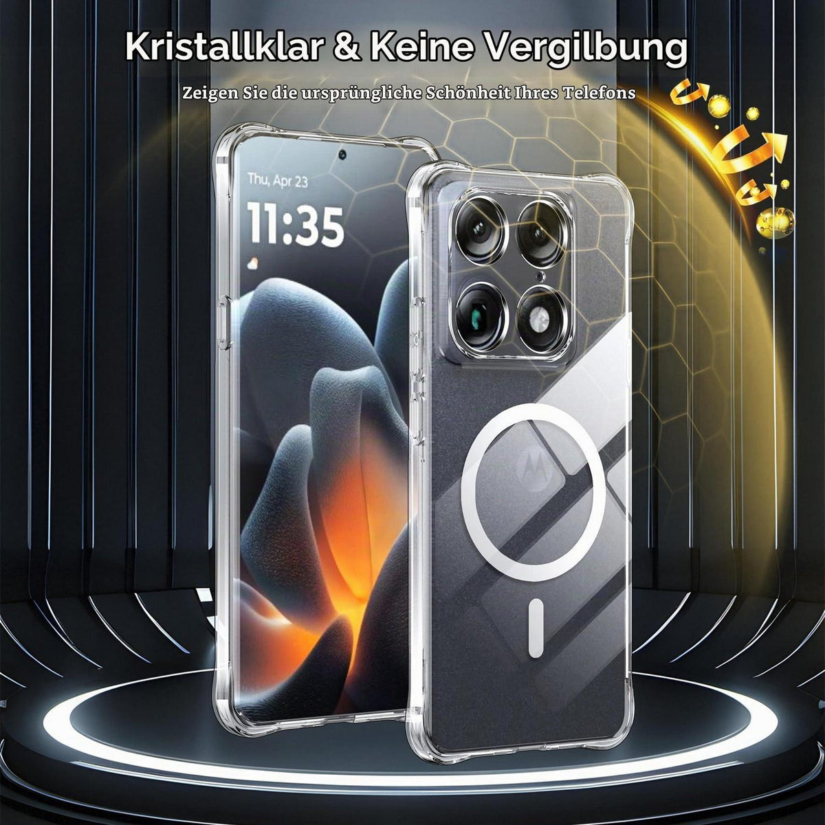 Motorola Signature Hülle: Stoßfest, MagSafe & Kameraschutz