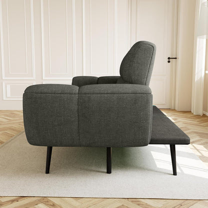 Schlafsofa 3-Sitzer Dunkelgrau – Bequem & Vielseitig