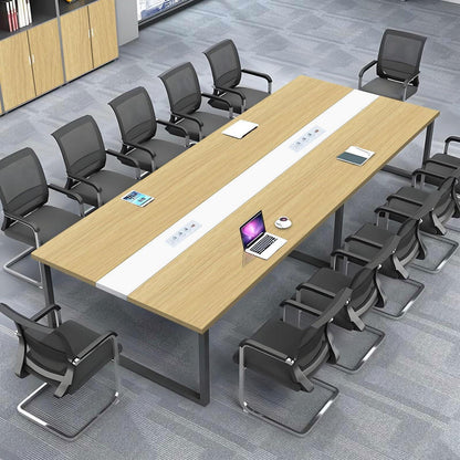 Konferenztisch D1 360x80cm – Modern, Kabelmanagement & Stabil