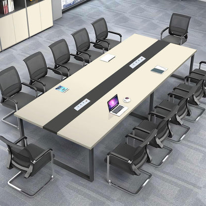 Konferenztisch G1 360x80cm – Modern, Kabeldurchführung & Stabil