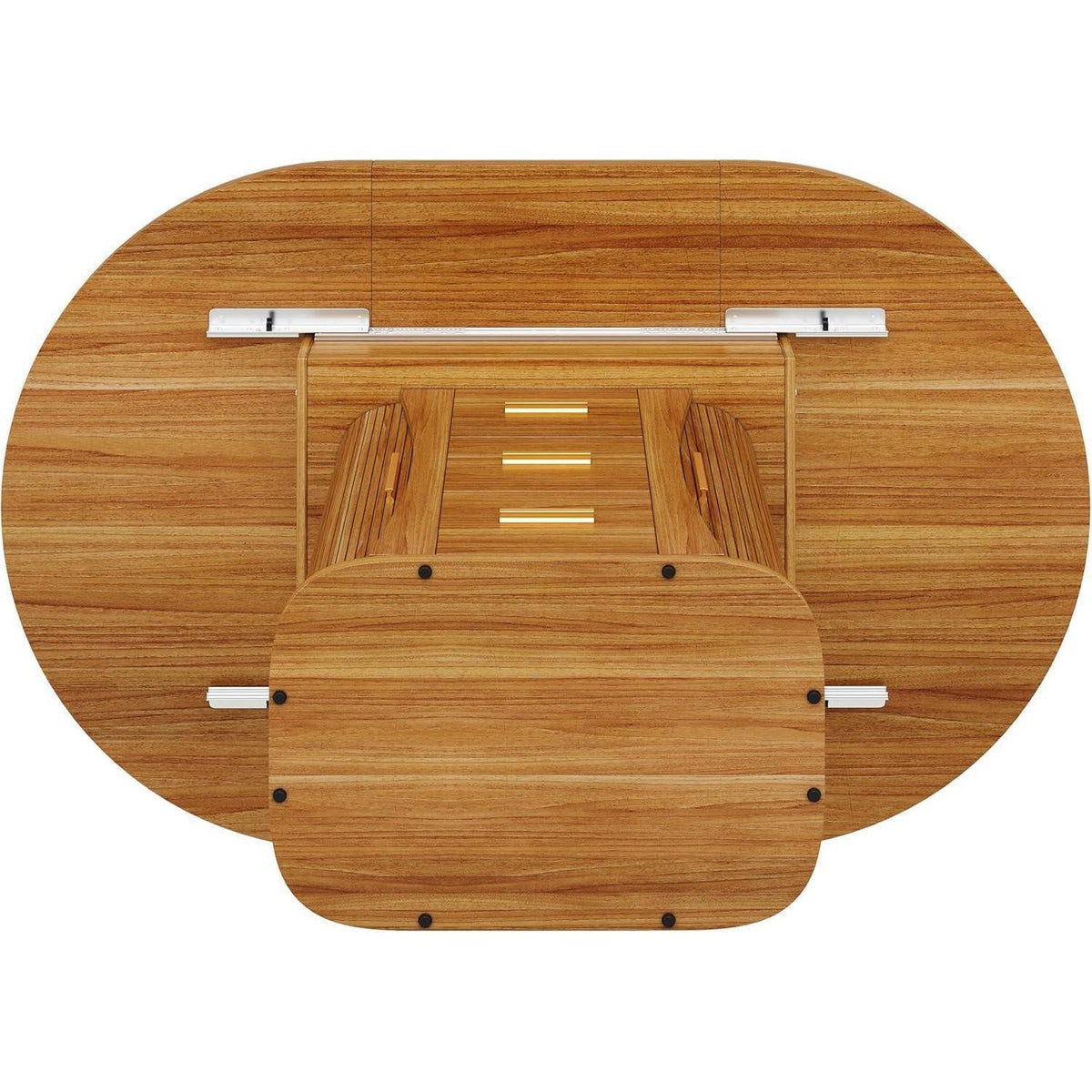 Ausziehbarer Esstisch Walnut – 118-158 cm, Platz für 6 Personen