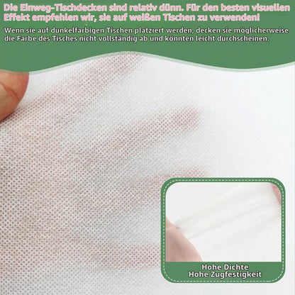Tischdeckenrolle Weiß 1,20m x 20m Einweg Vlies | Party & Deko