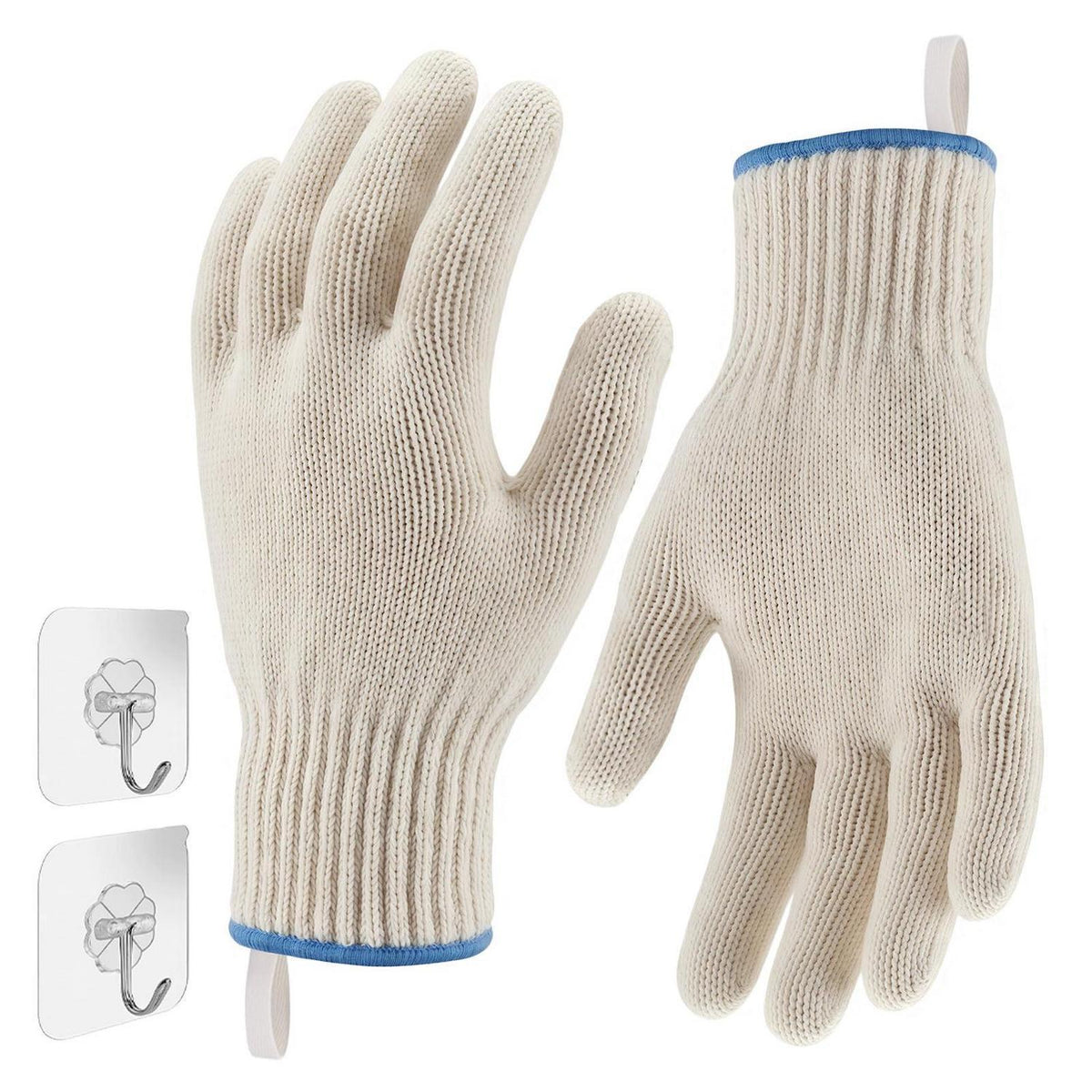 Hitzebeständige Grillhandschuhe aus Baumwolle – 26cm