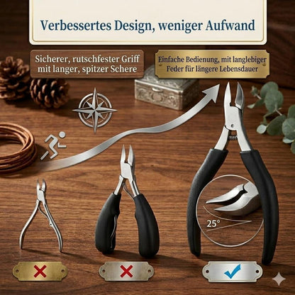 Nagelzange für Eingewachsene Nägel – Edelstahl, Präzisionsklinge
