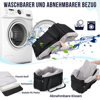 Hundesitz Mittelkonsole – Bequem & Sicher für Kleine Hunde bis 9 lbs
