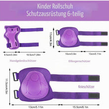 Kinder Schoner Set 6in1 – Knieschützer, Ellenbogen & Handgelenk