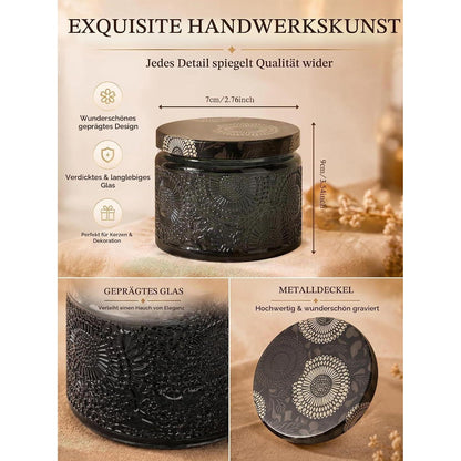 Sojakerzen Set DIY – Komplettes Bastelset für Erwachsene mit Düften & Gläsern
