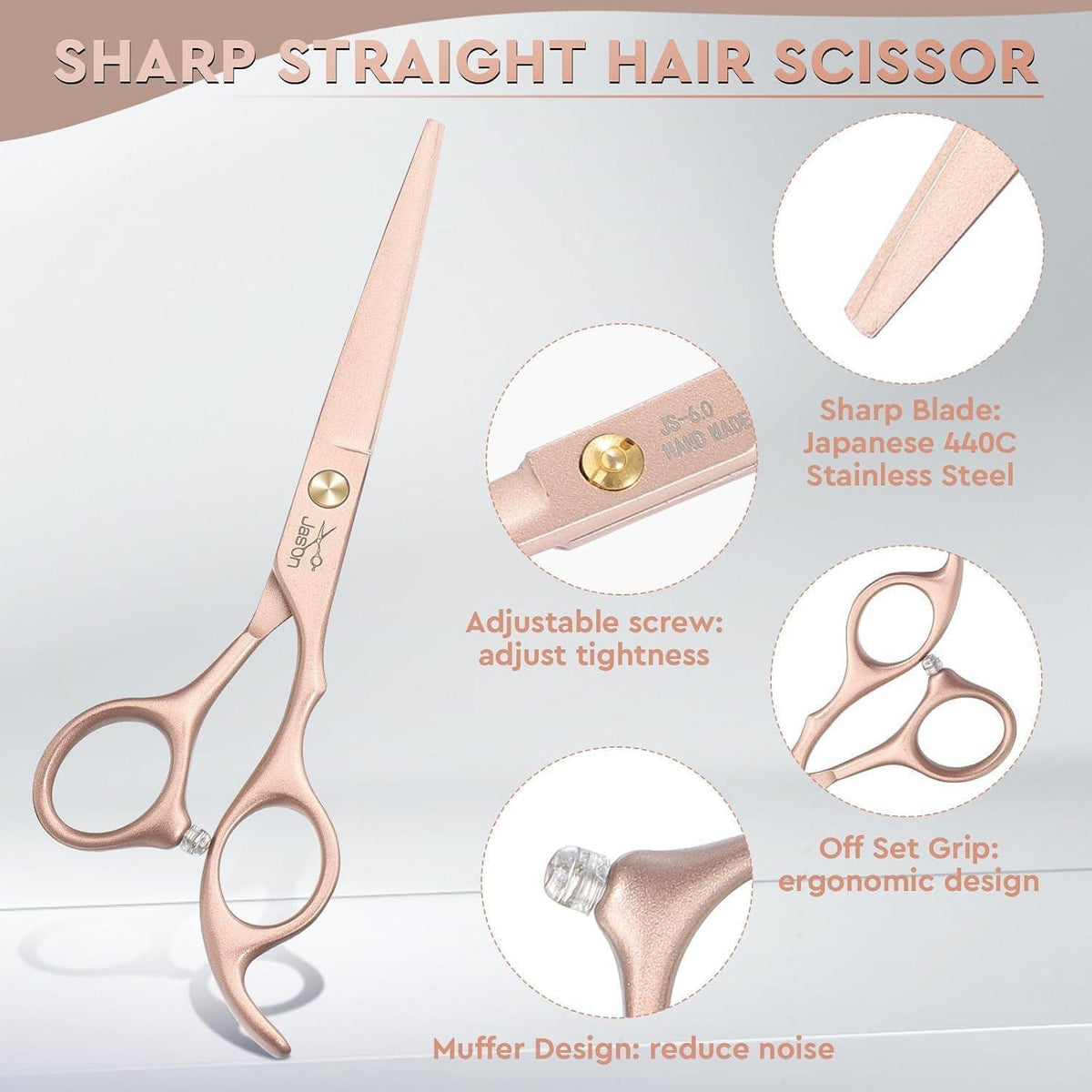 Friseurscheren Set & Machete Bundle – Profi Haarschneideschere & Outdoor Messer