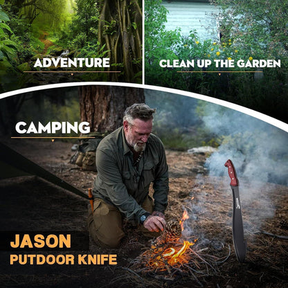 Friseurscheren Set & Machete Bundle – Profi Haarschneideschere & Outdoor Messer
