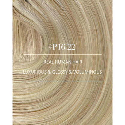 Blond Echthaar Extensions 60cm – Clip-in Haarverlängerung