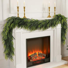 Norfolk Kieferngirlande 9FT – Weihnachtliche Dekoration für Haus & Garten