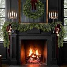 Norfolk Kieferngirlande 9FT – Weihnachtliche Dekoration für Haus & Garten