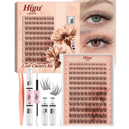 Manga Cluster Wimpern Set für DIY Wimpernverlängerung