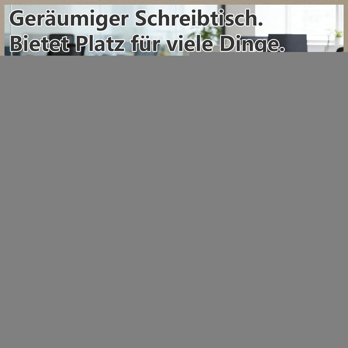 Modularer Konferenztisch, Erweiterbar für 4-12 Personen, 360cm