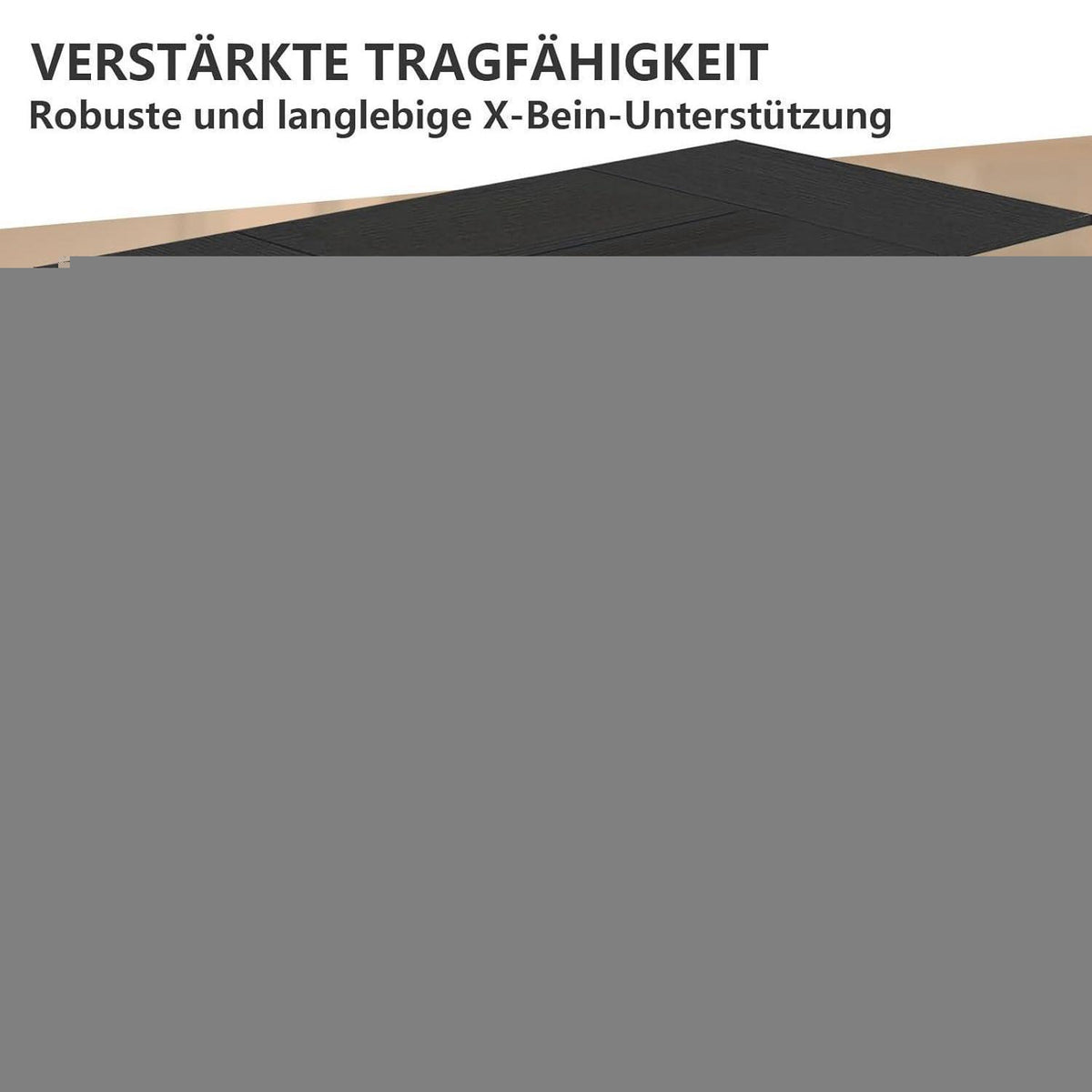 Erweiterbarer Konferenztisch Modular | 360 cm | Schwarz
