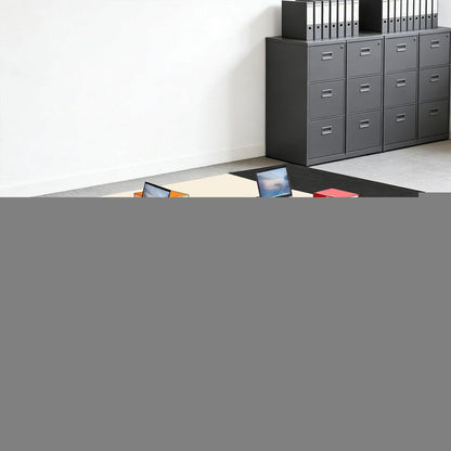 Erweiterbarer Konferenztisch Modular | 240 cm | Schwarz & Beige