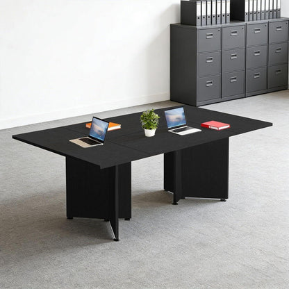 Erweiterbarer Konferenztisch Modular | 320 cm | Schwarz