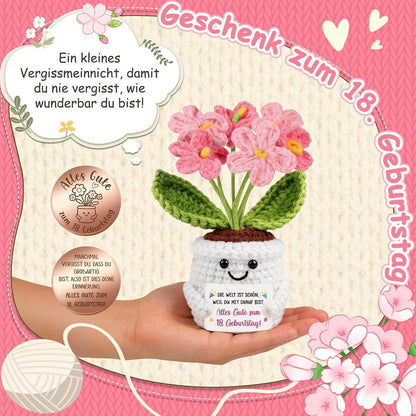 Geschenk 18 Geburtstag Mädchen - Pocket Hug Vergissmeinnicht