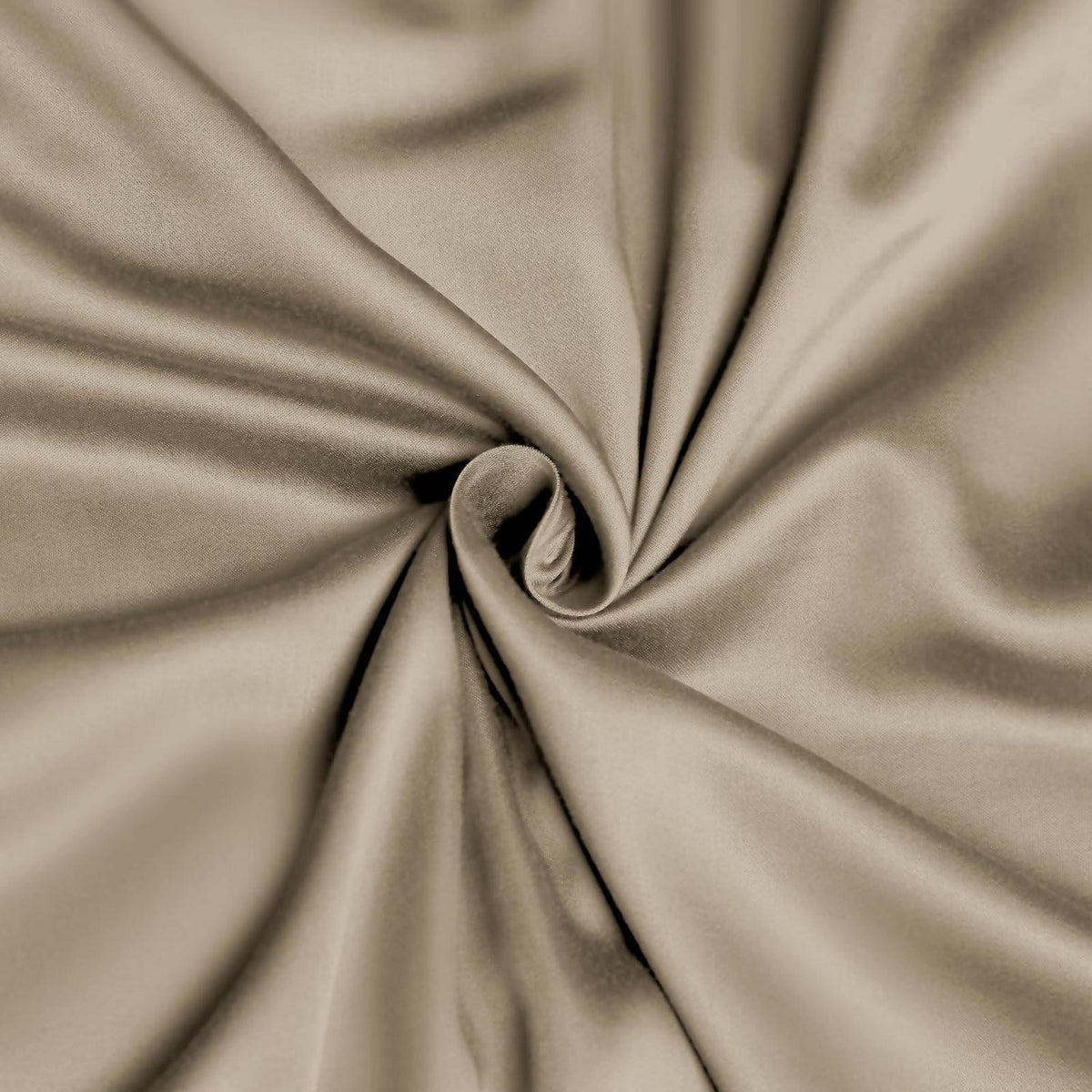 Bambus Bettwäsche 220x240 cm - Kühlend & Atmungsaktiv Braun Beige
