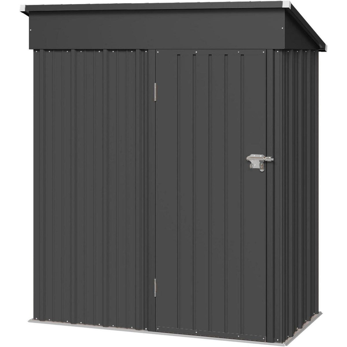 Metall Gerätehaus 150x91x185 cm mit Schloss & Belüftung