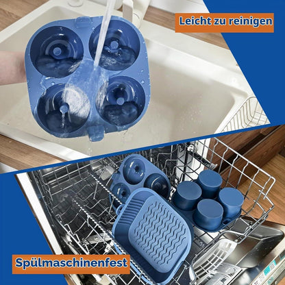 3x Silikon Muffinform & Donut Backform für Airfryer